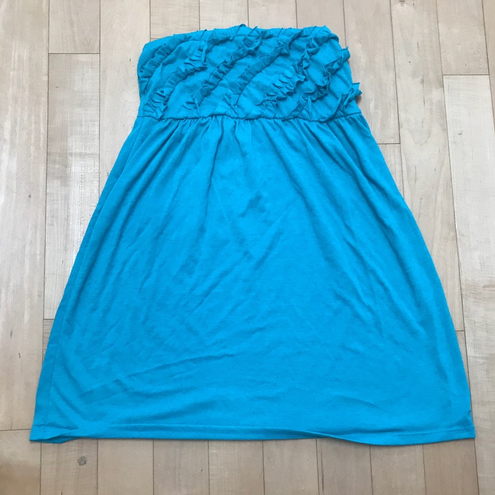 Strapless dress